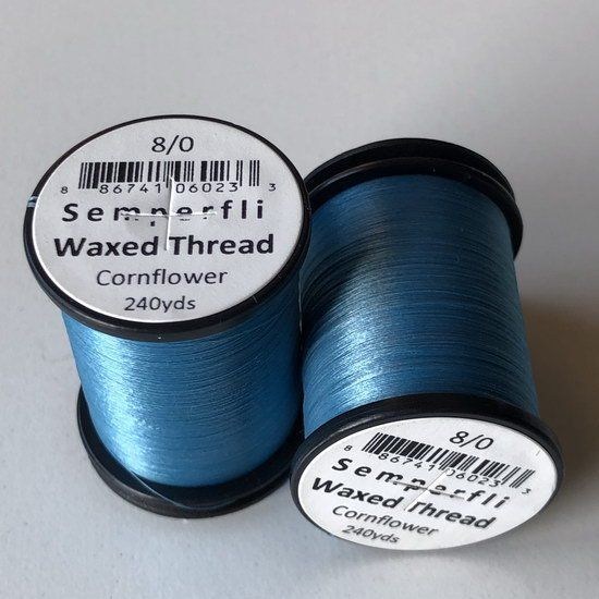 SEMPERFLI HILO ENCERADO 8/0 CORNFLOWER 240YDS