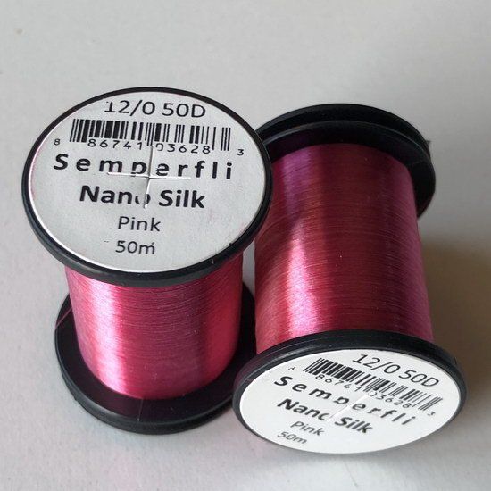 SEMPERFLI HILO NANO SILK 12/0 ROSADO 50D