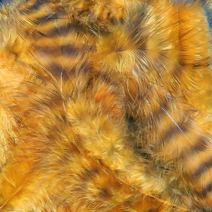 GRIZZLY MARABOU GRIZM157 GOLDEN BROWN