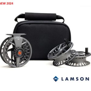 LAMSON LIQUID S -5 + 2 SPOOL SMOKE 5/6