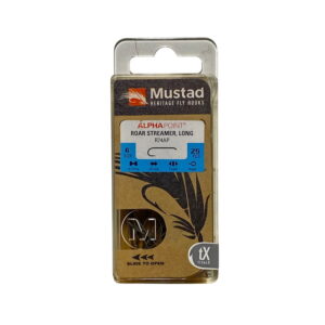 ANZUELO MUSTAD 9672 2XH 4XL STREAMER 25UNID #4