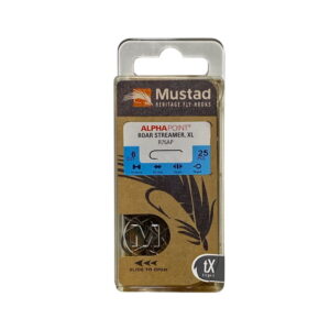 ANZUELO MUSTAD 79580 2XH 5XL STREAMER 25UNID #6