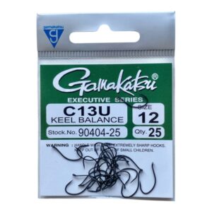 ANZUELO GAMAKATSU C13U #12