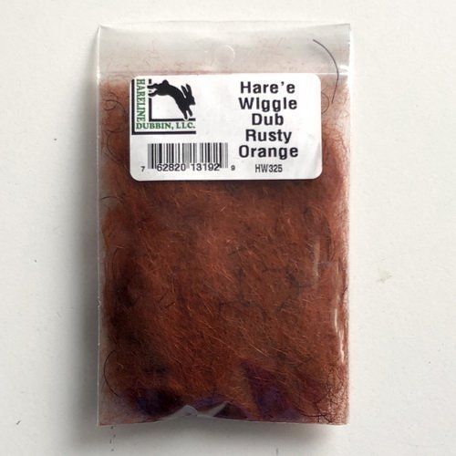 HARE  WIGGLE DUB HW325 RUSTY ORANGE