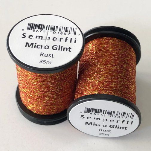SEMPERFLI MICRO GLINT TINSEL BROWN