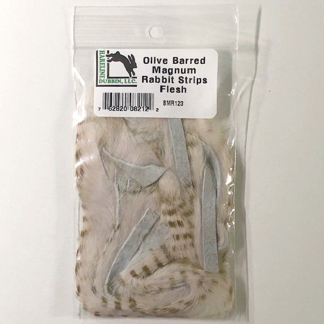 MAGNUM RABBIT STRIP FLESH OLIVE BARRED