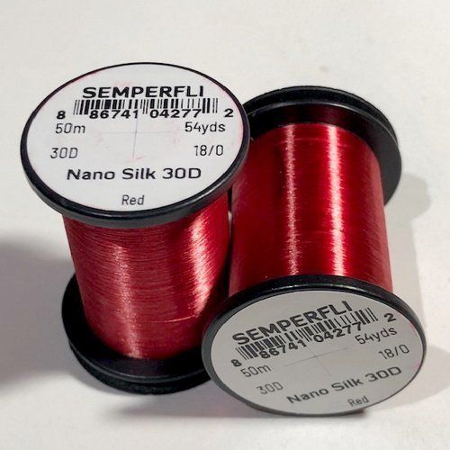 SEMPERFLI HILO NANO SILK 18/0 ROJO 30D