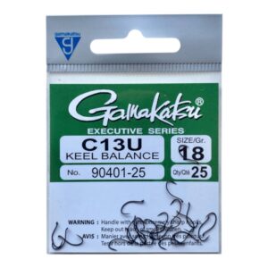 ANZUELO GAMAKATSU C13U #18