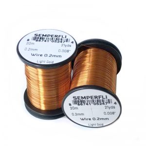 ALAMBRE ATADO 0,2 MM LIGHT GOLD