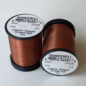 SEMPERFLI HILO ENCERADO 6/0 RUST 240YDS