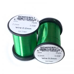 ALAMBRE ATADO 0,2 MM HOT GREEN