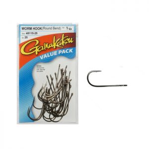 anzuelo GAMAKATSU Worm 5/0 (round bend)