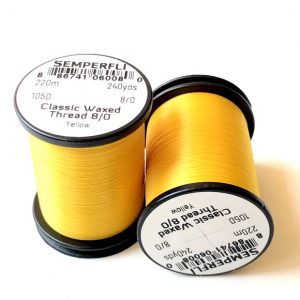 SEMPERFLI HILO ENCERADO 8/0 YELLOW