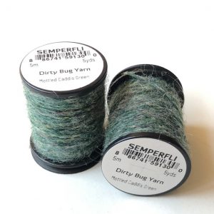 SEMPERFLI DIRTY BUG YARN CADDIS GREEN