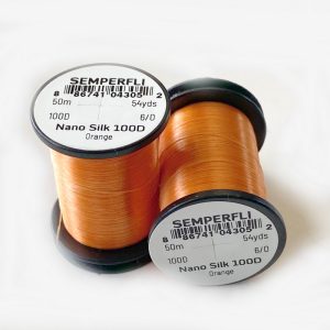 SEMPERFLI HILO NANO SILK 6/0 ORANGE 100D