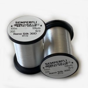 SEMPERFLI HILO NANO SILK 18/0 WHITE 30D