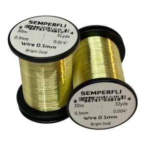 ALAMBRE ATADO 0,1 MM BRIGHT GOLD