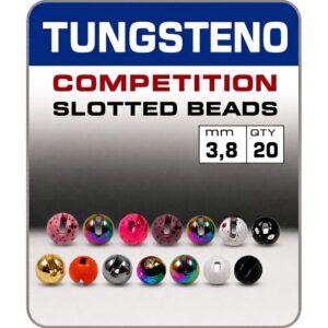 BEAD HEAD TUNGSTENO SILVER 3.8 MM 20 UNID