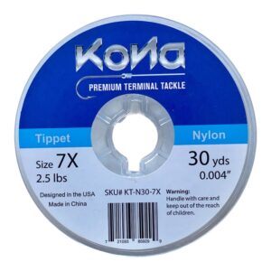 KONA TIPPET 7X 2.5LB 30 YDS