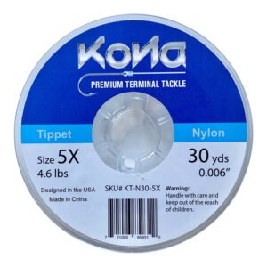 KONA TIPPET 5X 4.6LB 30 YDS