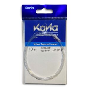 LEADER NYLON KONA 10LB 9FT