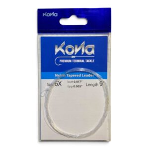 LEADER NYLON KONA 6X 9FT
