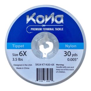 KONA TIPPET 6X 3.5LB 30 YDS