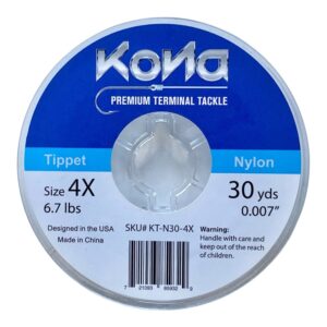 KONA TIPPET 4X 6.7LB 30 YDS
